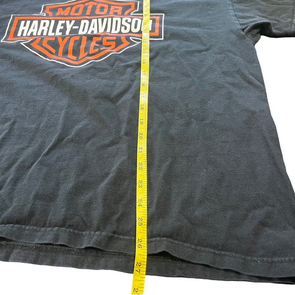 Harley Davidson, black short sleeve cotton T-shirt Kinnelon New Jersey XL - Picture 10 of 10